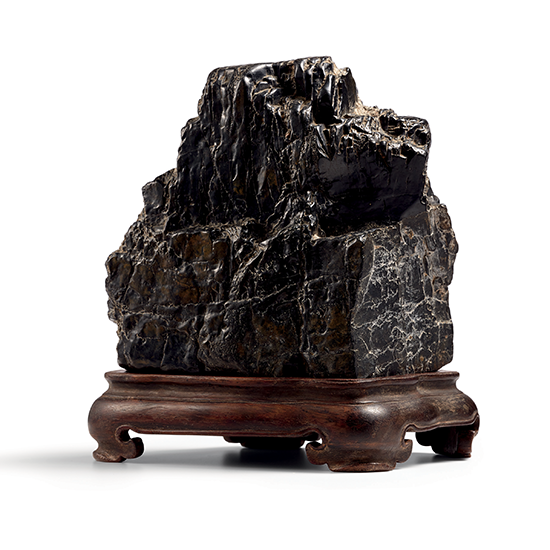 A LAOSHAN STONE SCHOLAR’S ROCK