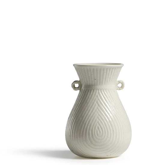 A WHITEWARE ROPE FLASK