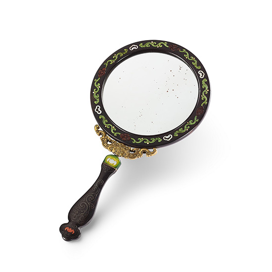 An Imperial Zitan Hand Mirror